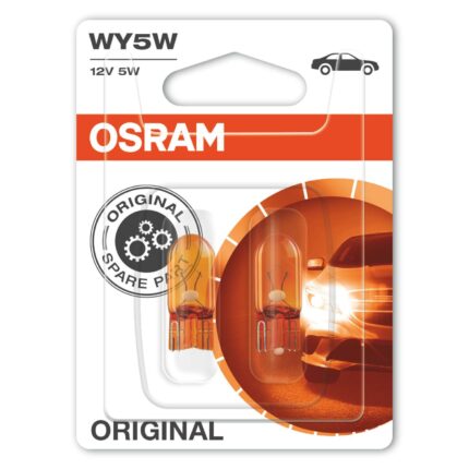 WY5W 12V 5W W2.1x9.5d 2 St. Blister OSRAM