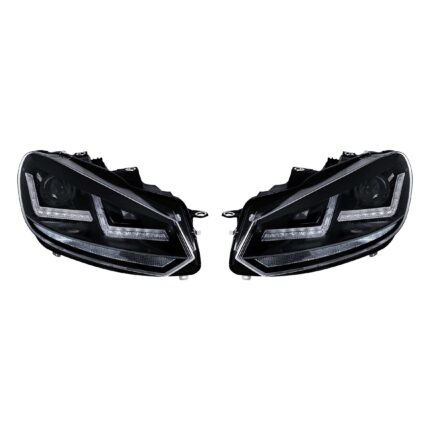 Scheinwerfer LEDriving Xenarc BLACK für Golf VI LED-Tagfahrlicht und D8S Xenon 2 St. OSRAM