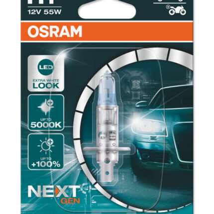 H1 12V 55W P14.5s Cool Blue INTENSE NextGen. 5000K +100% 1 St. OSRAM