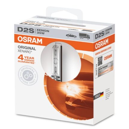 D2S 12V+24V 35W P32d-2 Original XENARC Softcover Box 1St. OSRAM