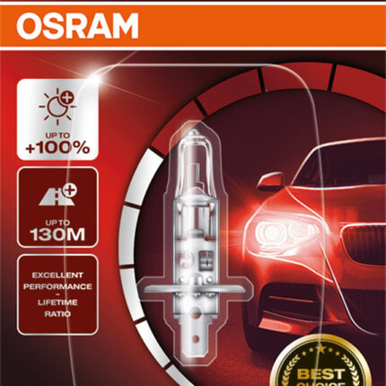 H1 12V 55W P14.5s NIGHT BREAKER® SILVER +100% 1 st. OSRAM